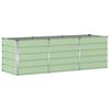 vidaXL Donica Zielony 240 x 80 x 75 cm Stal
