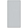 vidaXL Dywanik wejściowy Szary i czarny 120 x 250 cm 100% poliamid