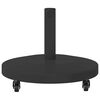 vidaXL Podstawa do parasola Czarny 48 x 48 x 32 cm
