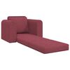 vidaXL Sofa Bed Czerwone wino 98 x 71 x 83 cm tkanina