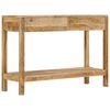 vidaXL Stolik konsolowy z 2 szufladami, 110x35x75 cm, drewno mango