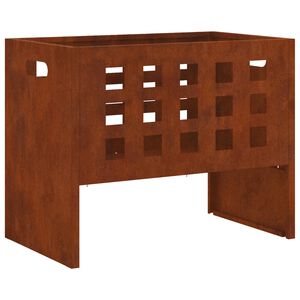 vidaXL Bowl ogniskowy Brązowy 50 x 30 x 40 cm Stal