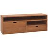 vidaXL Szafka pod telewizor, 110x30x40 cm, lite drewno tekowe