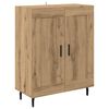 vidaXL Highboard Dąb rzemieślniczy 69,5 x 34 x 180 cm