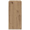 vidaXL Regał, dąb artisan, 31x24x52 cm, materiał drewnopochodny