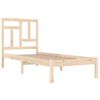 vidaXL Rama ł&oacute;żka bez materaca, 90x200 cm, lite drewno sosnowe