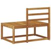 vidaXL Sofa końcowa na zewnątrz Naturalny 91 x 63 x 73 cm