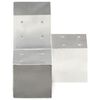 vidaXL Łącznik w kształcie Y, galwanizowany metal, 101x101 mm