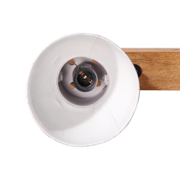 vidaXL Kinkiet, 25 W, postarzany czerwony, 45x25 cm, E27