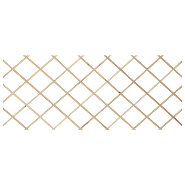 vidaXL Płotki kratkowe, 5 szt., lite drewno jodłowe, 180x80 cm