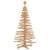 vidaXL Drewniana choinka KOTKA 150 cm Lite drewno sosnowe