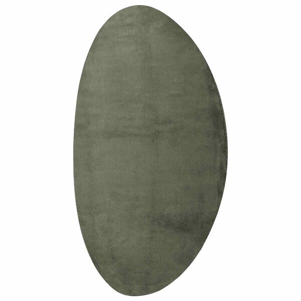 vidaXL Dywany pokojowe HUARTE Leśnozielony 100 x 200 cm Poliester