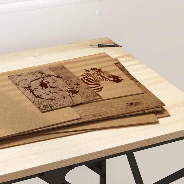 vidaXL Panele dekoracyjne 12 pcs Stare drewno 30 x 42 x 0.3 cm