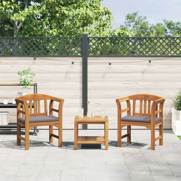 vidaXL Ławka R&oacute;żana Naturalny 68,5 x 46 x 82,5 cm Lite Drewno Akacji