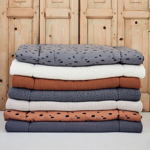 Jollein Mata do kojca Bliss Knit, 80x100 cm, karmel