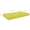 vidaXL Poduszki na podłogę lub palety, 3 szt., zielone, bawełniane