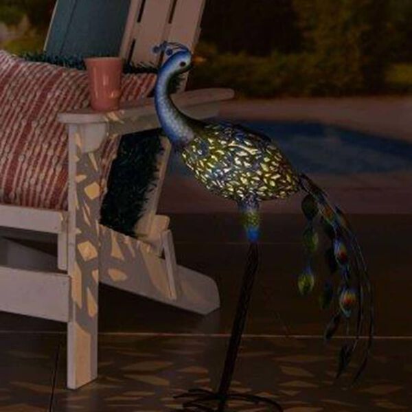 Luxform Ogrodowa lampa solarna LED Peacock