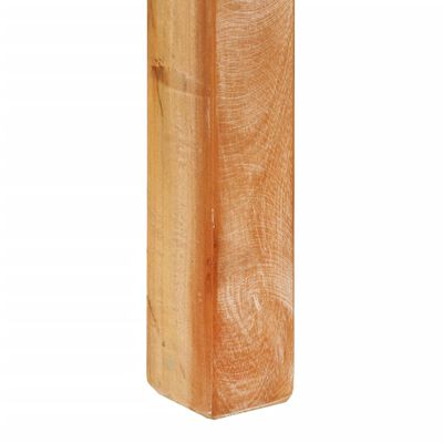 vidaXL Stolik barowy, 112x55x108, lite drewno odzyskane