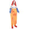 vidaXL Straszny klaun na Halloween SPOOKA Ż&oacute;łty i Niebieski