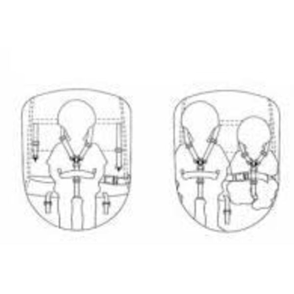 vidaXL Przyczepka dziecięca do roweru / NCB 2011.04.04