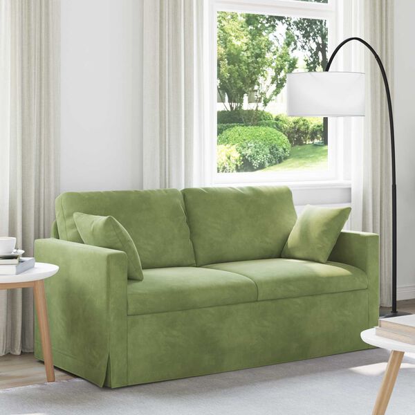 vidaXL Sofa Jasnozielony