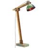 vidaXL Lampa podłogowa, kolorowa, E27