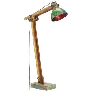 vidaXL Lampa podłogowa, kolorowa, E27