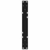 vidaXL Nogi do stolika kawowego 2 szt. Czarne 50x(30-31,3) cm Stal