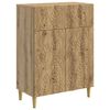 vidaXL Bufet Dąb artisan 66 x 34,5 x 90 cm Drewno inżynieryjne