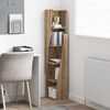vidaXL Szafka narożna Dąb rzemieślniczy 27,5x27x140cm