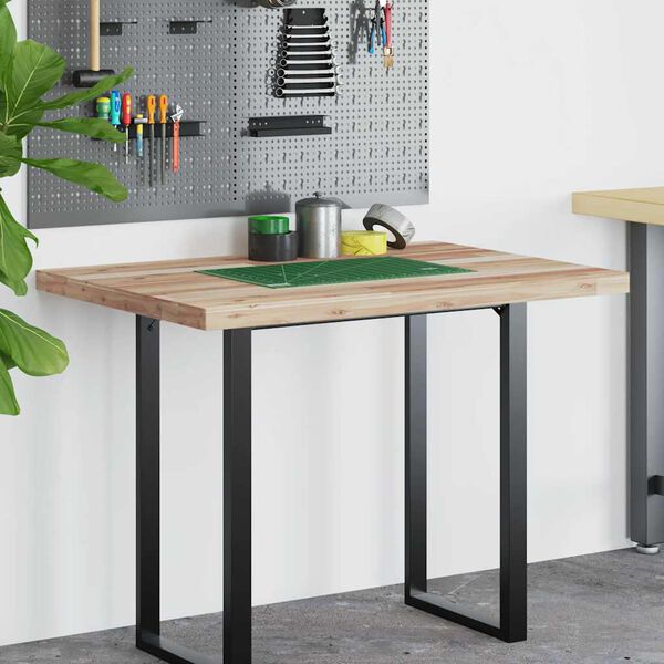 vidaXL Blat do biurka, 120x70x4 cm, lite drewno akacjowe