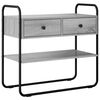 vidaXL Konsola Szary Sonoma 100 x 40 x 75 cm Drewno inżynieryjne