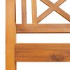 vidaXL Ławka ogrodowa Brązowy 180 x 56 x 90cm Lite drewno akacjowe