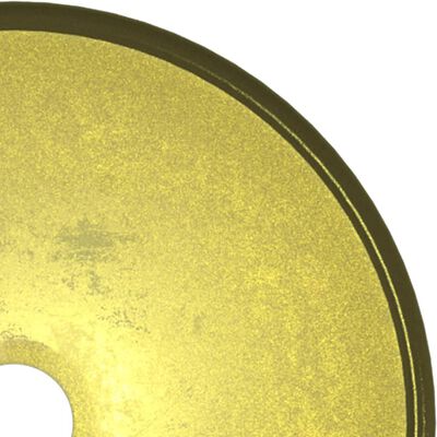 vidaXL Umywalka ze szkła hartowanego, 30x12 cm, złota