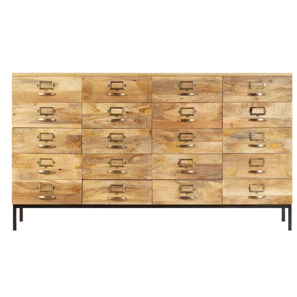 vidaXL Komoda, 160 x 40 x 90 cm, lite drewno mango