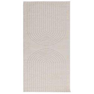 vidaXL Dywany pokojowe Prostokątny HUARTE Kremowy 150 x 80 cm