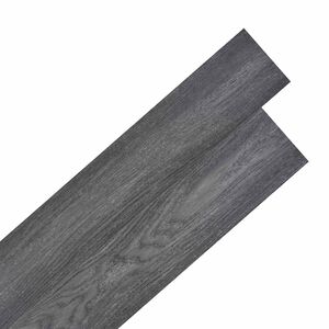 vidaXL Deski podłogowe Czarny i Biały 5,02 m&sup2; 36 szt. PVC