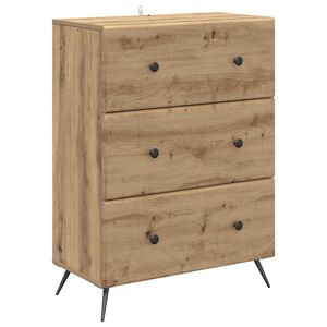 vidaXL Szafka z Szufladami 66 x 34,5 x 90 cm Drewno inżynieryjne