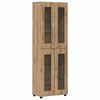 vidaXL Highboard FLORIN 60 x 35 x 182 cm Dąb rzemieślniczy
