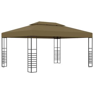 vidaXL Altana, 3 x 4 m, taupe, 180 g/m&sup2;