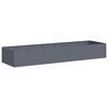 vidaXL Doniczka Antracyt 280x80x40 cm Stal