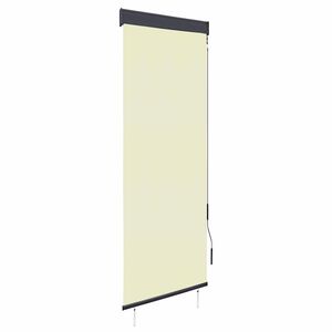 vidaXL Roleta zewnętrzna, 60x250 cm, kremowa