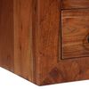 vidaXL Bufet z szufladą Brązowy 80 x 30 x 55 cm Lite Drewno Akacji
