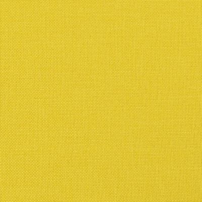 vidaXL Podnóżek, jasnożółty, 70x55x41 cm, tapicerowany tkaniną