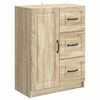vidaXL Bufet dąb Sonoma 66 x 34,5 x 87 cm Drewno inżynieryjne