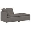 vidaXL Sofa modułowa z podn&oacute;żkiem i poduszkami Tkanina sztruksowa