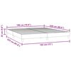 vidaXL Łóżko typu Box Spring bez materaca Ciemnoszary 180x220 cm