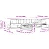 vidaXL Zestaw sof na zewnątrz 7 Sztuka Naturalny i Antracytowy