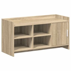 vidaXL Szafka na buty z przechowywaniem dąb Sonoma 100 x 39,5 x 51 cm