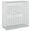 vidaXL Gabion z drutu 3,5 mm i siatką 5x2,5 cm 50x20x50 cm